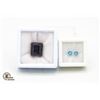 Image 1 : #191-SKY BLUE TOPAZ 2.20CT & BLUE SAPPHIRE 19.18 C