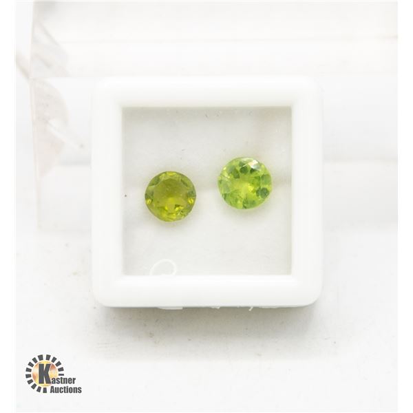 #125-UNHEATED GREEN PERIDOT GEMSTONE 2.75CT