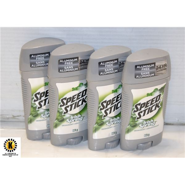 5 X IRISH SPRING SPEED STICK