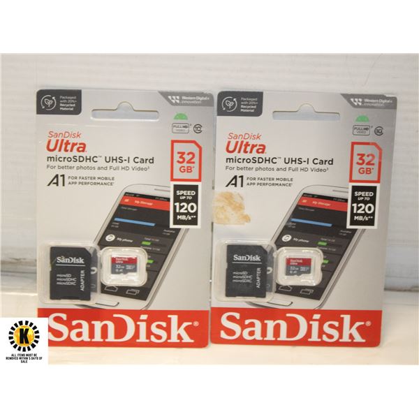 SCAN DISCS X 2 / 32 GB EACH