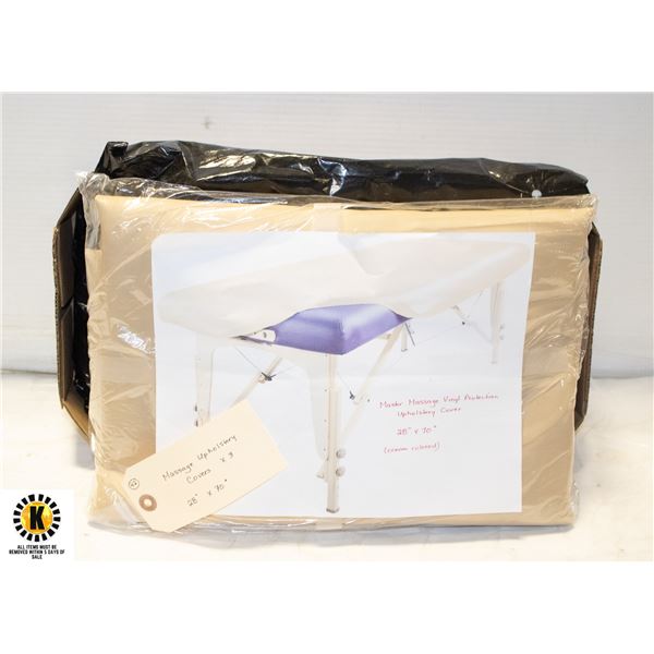 MASSAGE UPHOLSTERY COVERS X3 28X70