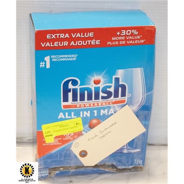FINISH DISHWASHER TABLETS