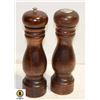 Image 1 : OVERSIZED WOODEN SALT & PEPPER SHAKERS
