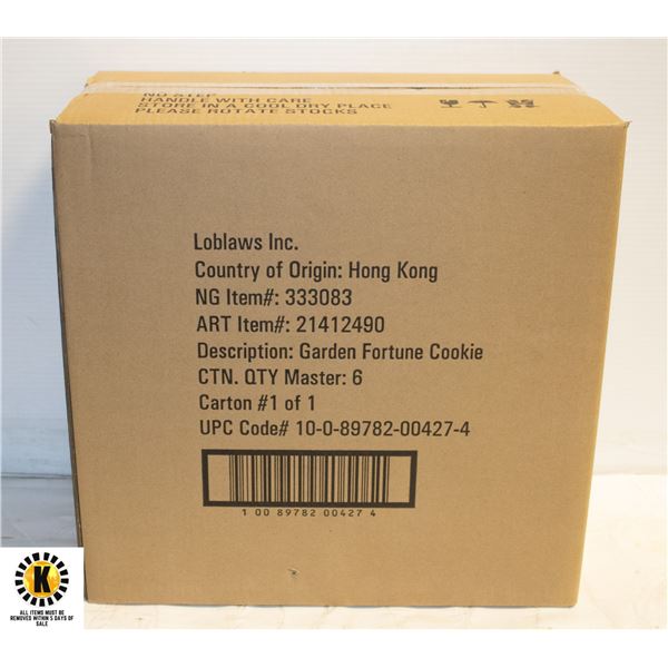 6 BOXES OF INDIVIDUAL WRAPPED PLAIN AND