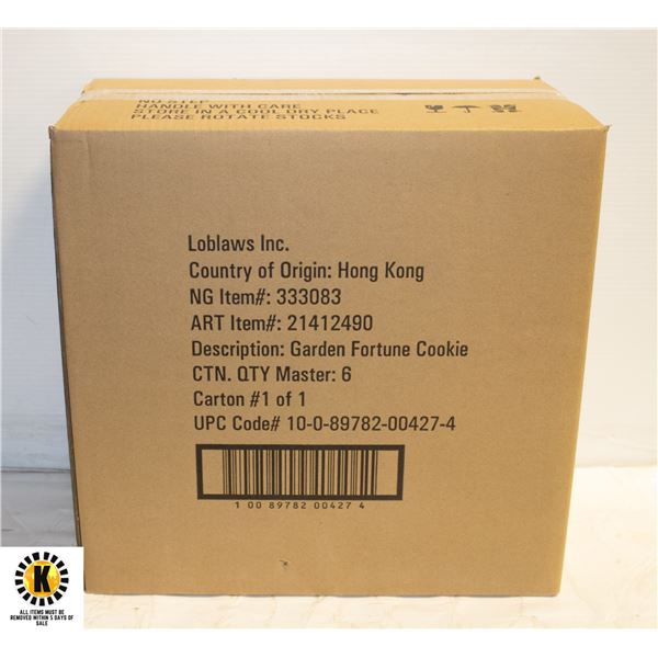 6 BOXES OF INDIVIDUAL WRAPPED PLAIN AND