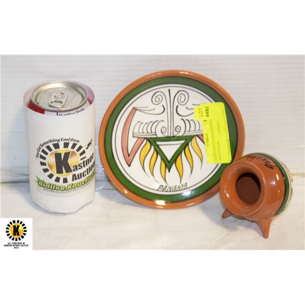 HAND PAINTED PANAMANIAN CLAY DECOR