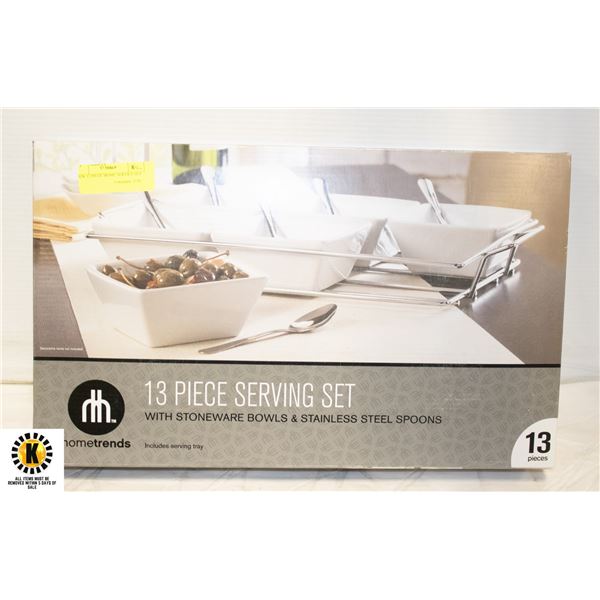 NEW 12 PIECE 'HOME' SERVICE SET