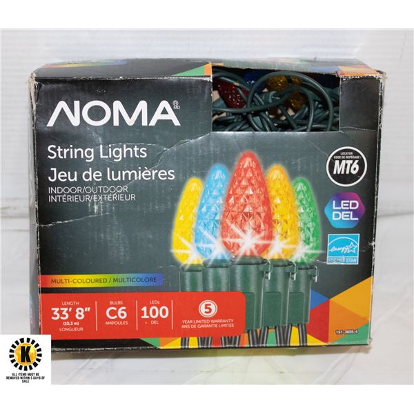 NOMA 100CT LED STRING LIGHTS