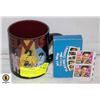 Image 1 : ELVIS COFFEE MUG, PLAYING CARDS AND 2 STAMPS