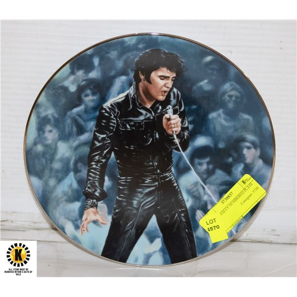 ELVIS PESLEY NUMBERED PLATE 13137F