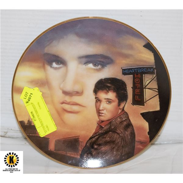 ELVIS PESLEY NUMBERED PLATE 7438G