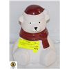 Image 1 : POLAR BEAR COOKIE JAR + 2 PAIRS OF MUGS (4)