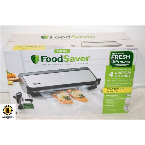 NEW FOOD SAVER VACUUM SEALER MACHINE 4 CUSTOM