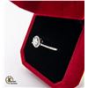 Image 2 : #639-GRA CERTIFIED MOISSANITE RING WITH 0.52 CARAT