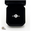 Image 1 : #635-RING WITH 1.00 CARAT MOISSANITE SET
