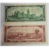 Image 2 : 10)  LOT OF 2 CANADIAN BANKNOTES, $1.00 CENTENNIAL