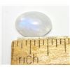 Image 1 : 4)  NATURAL OVAL MOONSTONE GEMSTONE, READY FOR