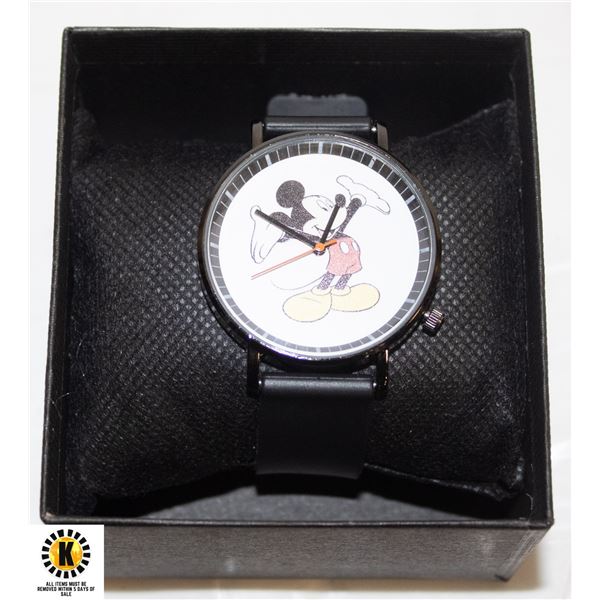 NEW MICKEY MOUSE QUARTZ MOVEMENT WATCH