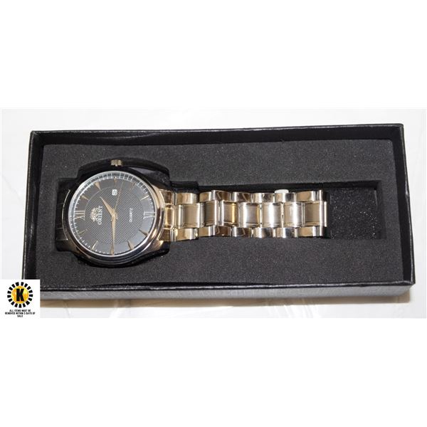 NEW ORIENT LUXURY 40 MM MENS QUARTZ WATCH