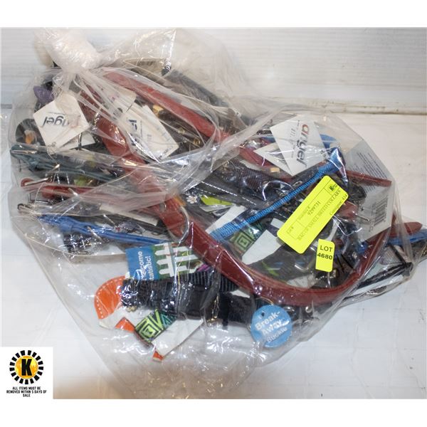 BAG OF SMALL BREED COLLARS
