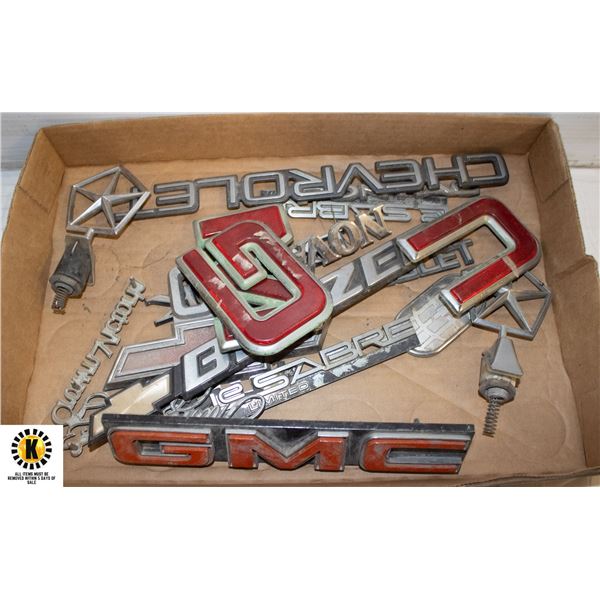 GMC EMBLEMS