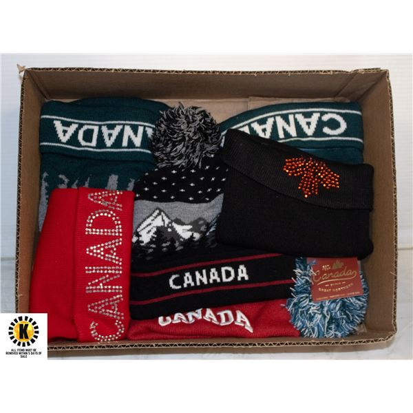 5 CANADA TOQUES