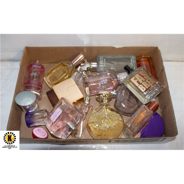 13 BOTTLES OF PURFUME