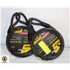 Image 1 : 2 SECURITY CABLES - (3/8"X6' EACH)