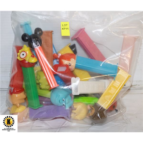 LOT OF 20 ESTATE PEZ DISPENSERS