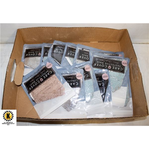 13 SHIMMER PROTECTIVE MASKS