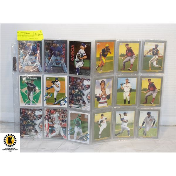 LOT OF 18 BASEBALL STARS