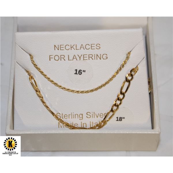 CYNTHIA ROWLEY STERLING SILVER NECKLACES