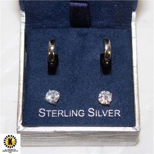 LULEA STIRLING SILVER EARINGS