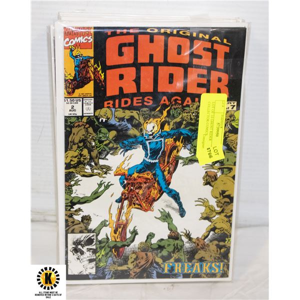 LOT OF 14 GHOST RIDER COLLECTOR COMICS