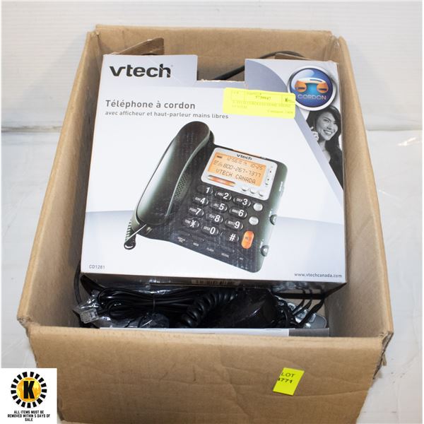 V-TECH CORDLESS HOME PHONE SYSTEM