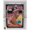 Image 1 : MARK MCGWIRE ROOKIE CARD OAKLAND A'S CARD