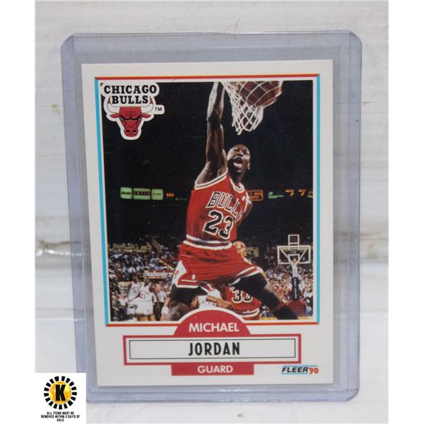 MICHAEL JORDAN FLEER '90 CHICAGO BULLS