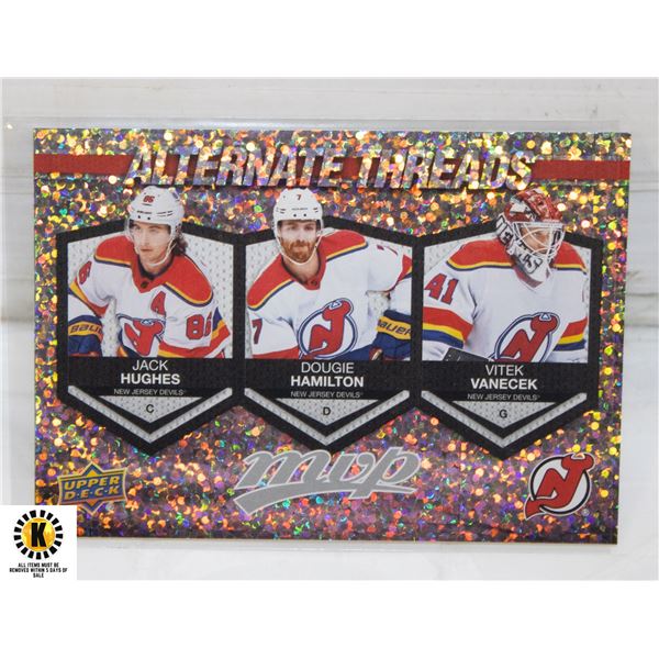 ALTERNATE THREADS DEVILS HUGHES HAMILTON VANECEK