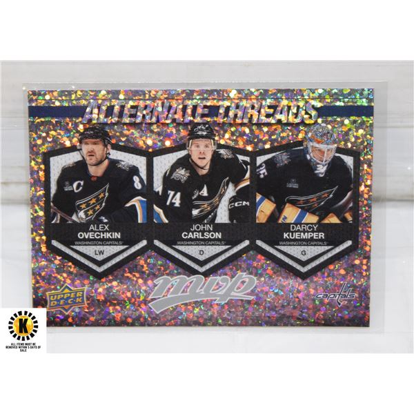 ALTERNATE THREADS CAPITALS OVECHKIN CARLSON KUEMPE