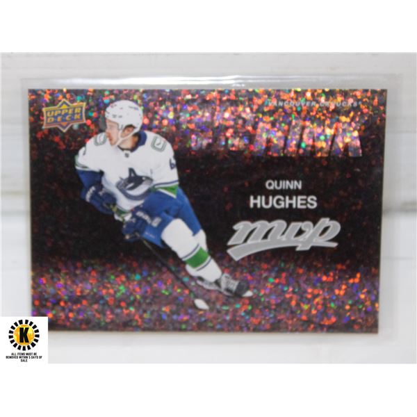 QUINN HUGHES STARS OF THE RINK