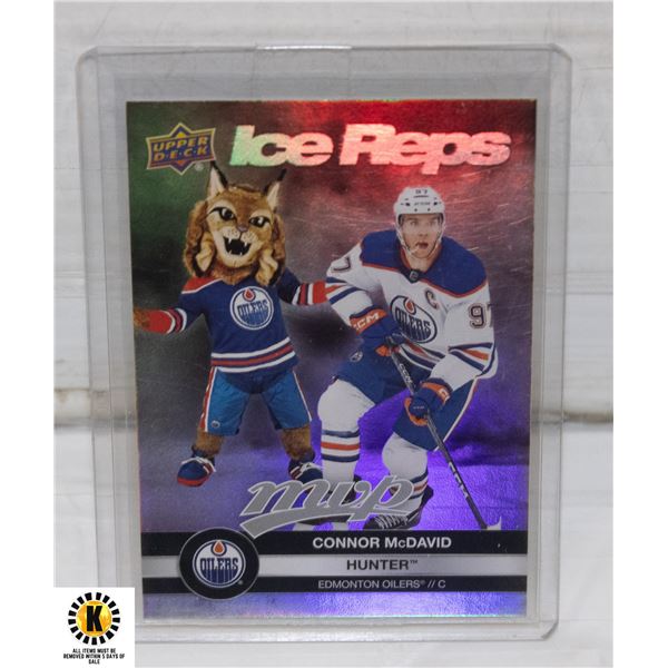CONNOR MCDAVID ICE REPS OILERS MVP