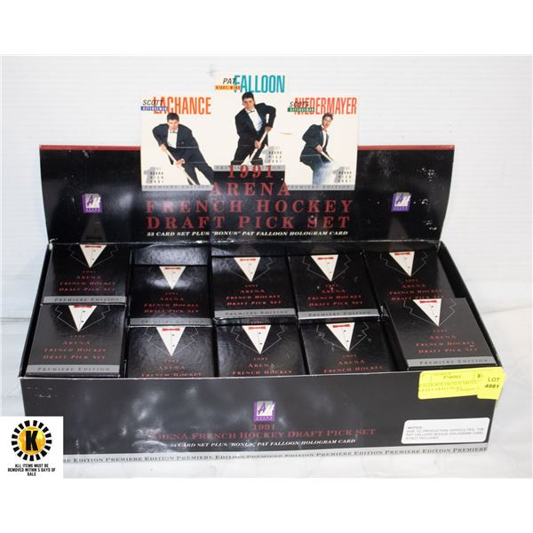 DEALER BOX FRENCH ARENA HOCKEY DRAFT PICKS