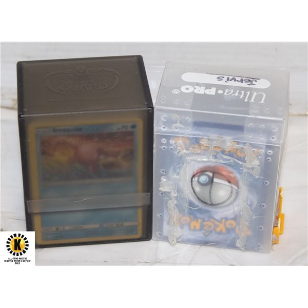 DECK BOXES FULL OF POKEMON CARDS