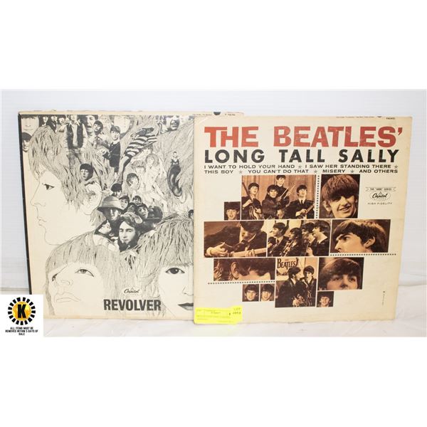 BEATLES OLD VINYL CANADIAN VERSIONS