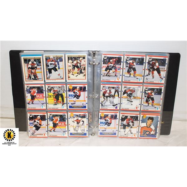 PENGUINS & FLYERS CARDS BINDER