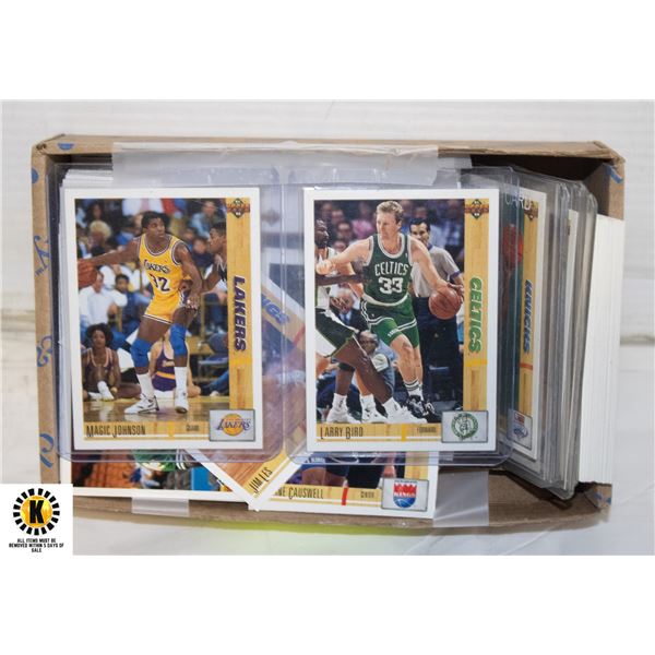 1991 UPPER DECK NBA, 300 PLUS CARDS