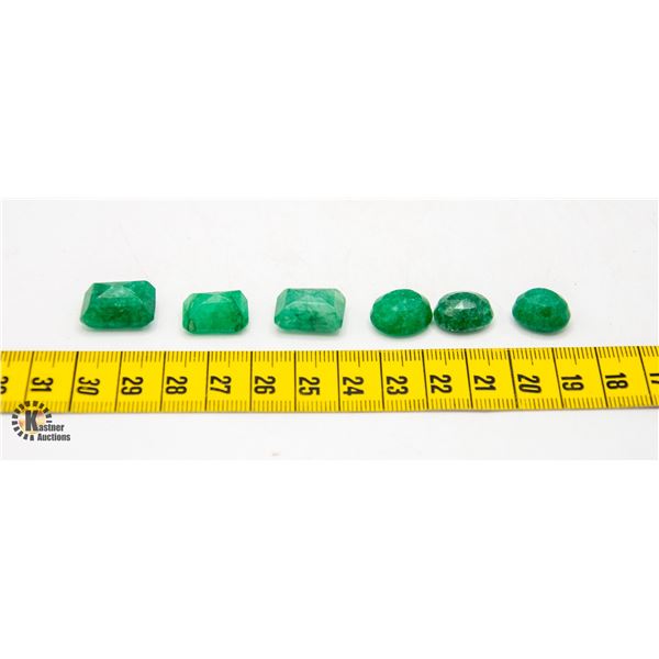#81-GREEN JADEITE GEMSTONE 68.70 CT