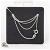 Image 1 : #270-STERLING SILVER 925 NECKLACE 18"/2PCS