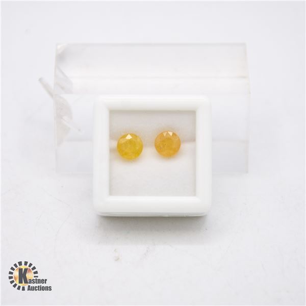 #174-HEATED YELLOW SAPPHIRE GEMSTONE 4.20CT