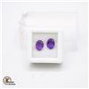 Image 1 : #141-UNHEATED PURPLE AMETHYST GEMSTONE 3.20CT